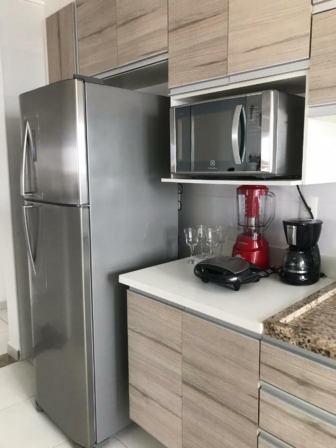 Apto Com Vista Para O Mar, 2 Vagas De Garagem E Churrasqueira Na Varanda 프라이아 그란데 외부 사진