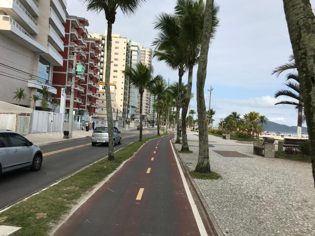 Apto Com Vista Para O Mar, 2 Vagas De Garagem E Churrasqueira Na Varanda 프라이아 그란데 외부 사진